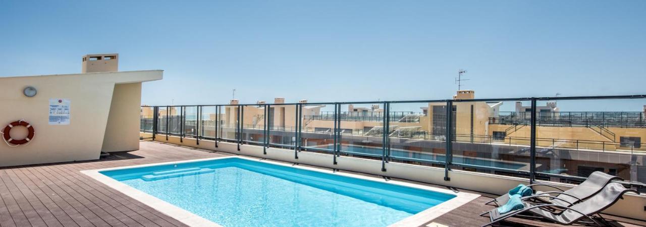 Sunset Home Olhao- Modern 3 Bed Luxury Apartment With Rooftop Pool Ngoại thất bức ảnh