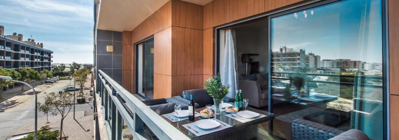 Sunset Home Olhao- Modern 3 Bed Luxury Apartment With Rooftop Pool Ngoại thất bức ảnh